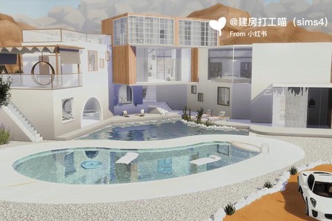 模拟人生4怎么开酒店