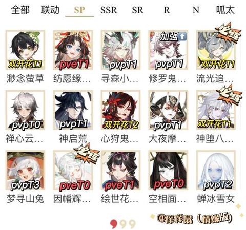 阴阳师怎么看式神评价[图1]