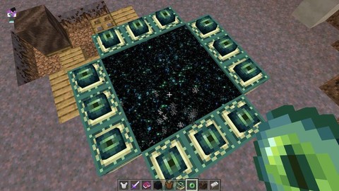 我的世界中的末地传送门怎么用[图1]